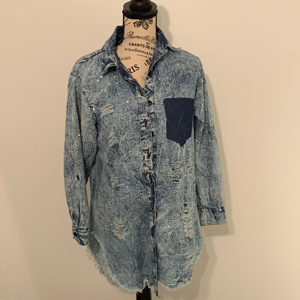 Denim shirt